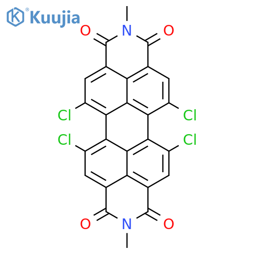 5,6,12,13-Tetrachloro-2,9-dimethylanthra2,1,9-def:6,5,10-d'e'f'diisoquinoline-1,3,8,10(2H,9H)-tetraone structure