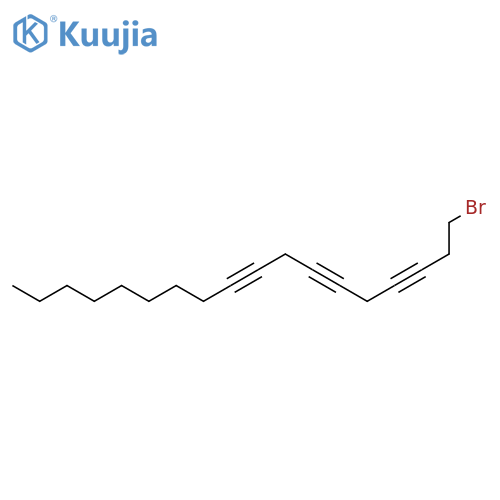 3,6,9-Octadecatriyne, 1-bromo- structure