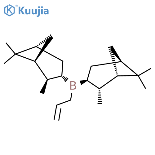 Borane,2-propen-1-ylbis[(1S,2R,3S,5S)-2,6,6-trimethylbicyclo[3.1.1]hept-3-yl]- structure