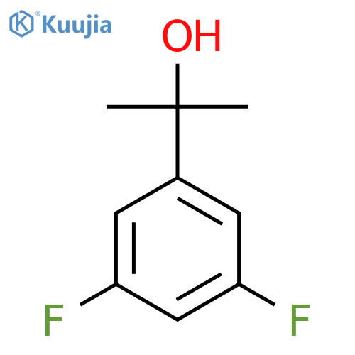 2-(3,5-Difluorophenyl)propan-2-ol structure