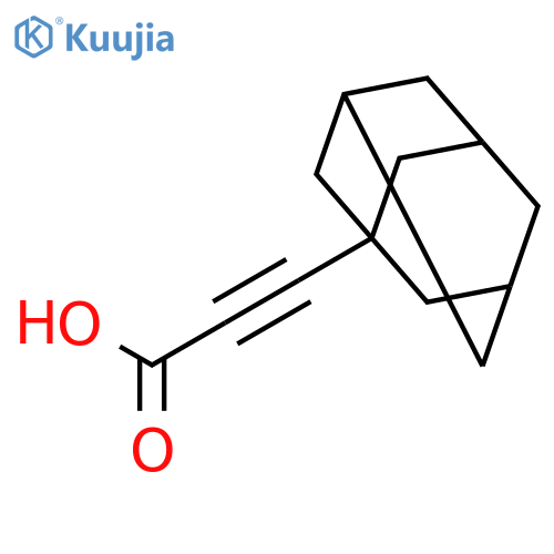 3-(adamantan-1-yl)prop-2-ynoic acid structure