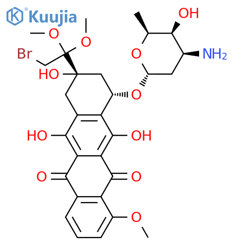 Doxorubicin Ketal Derivative structure