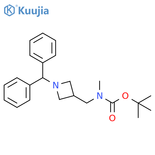 Tert-Butyl ((1-Benzhydrylazetidin-3-Yl)Methyl)(Methyl)Carbamate structure