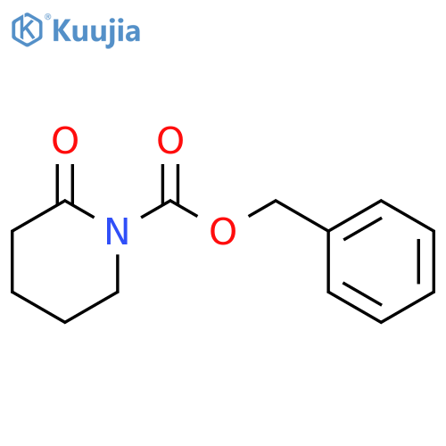 1-Piperidinecarboxylic acid, 2-oxo-, phenylmethyl ester structure