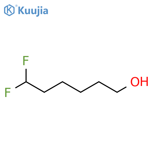 6,6-difluorohexan-1-ol structure