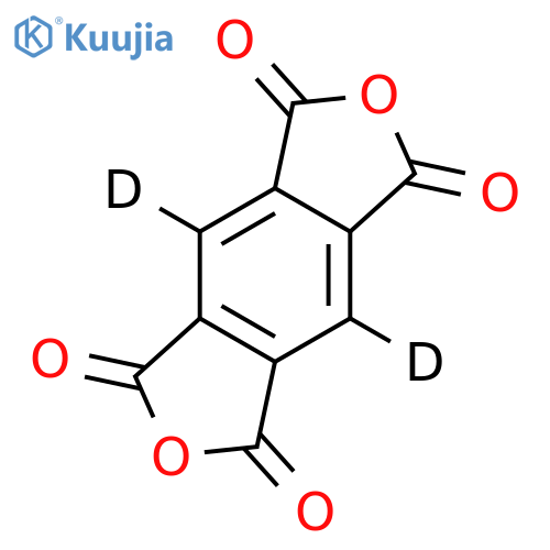 1,2,4,5-Benzenetetracarboxylic Dianhydride-d2 structure
