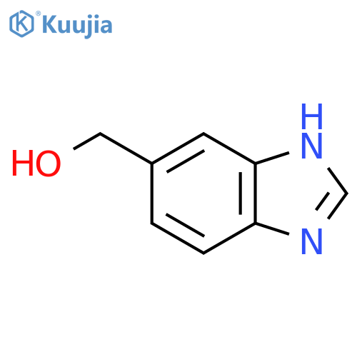 5-(Hydroxymethyl)-1H-benzimidazole structure