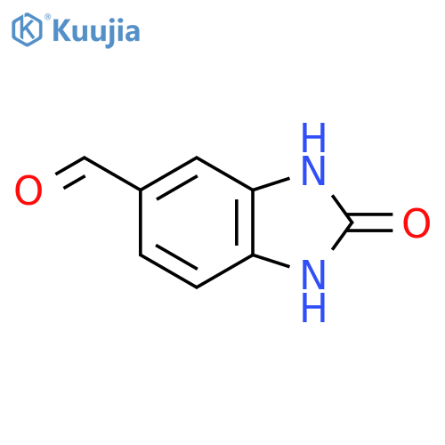 2-hydroxy-1H-1,3-benzodiazole-6-carbaldehyde structure