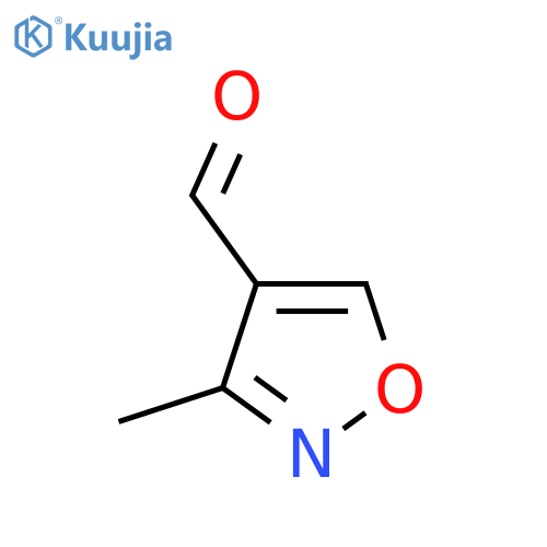 3-methyl-1,2-oxazole-4-carbaldehyde structure