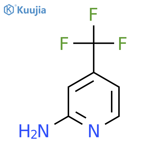 2-Amino-4-(trifluoromethyl)pyridine structure