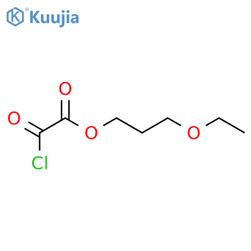 Acetic acid, chlorooxo-, 3-ethoxypropyl ester structure