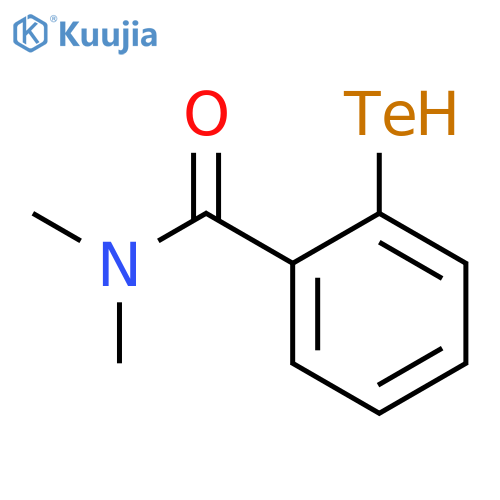 Benzamide, N,N-dimethyl-2-telluryl- structure