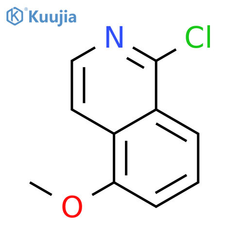 1-chloro-5-methoxyisoquinoline structure