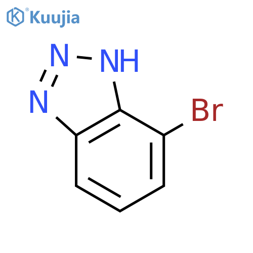4-bromo-1H-1,2,3-benzotriazole structure
