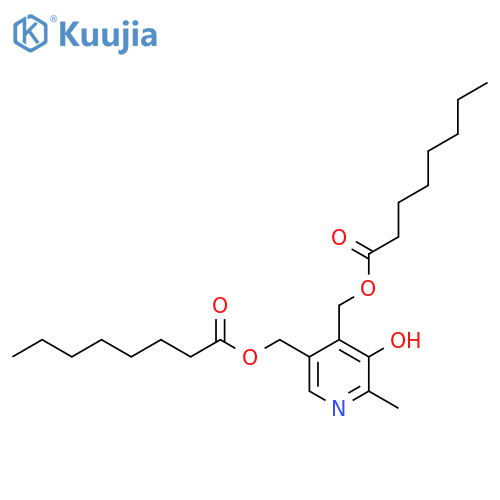 Pyridoxine Dicaprylate structure
