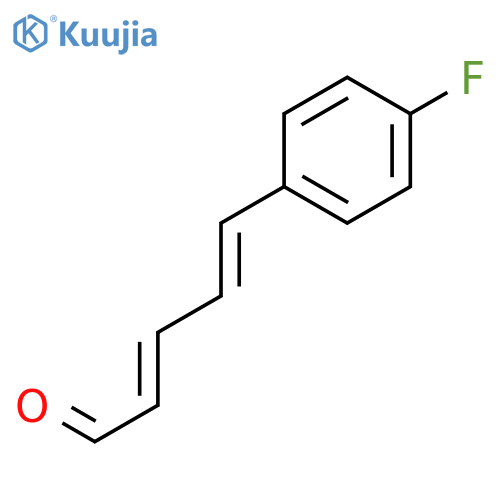(2E,4E)-5-(4-Fluorophenyl)penta-2,4-dienal structure