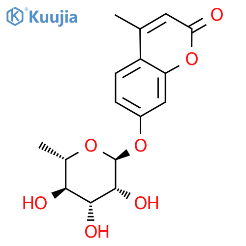 4-Methylumbelliferyl a-L-Rhamnopyranoside structure