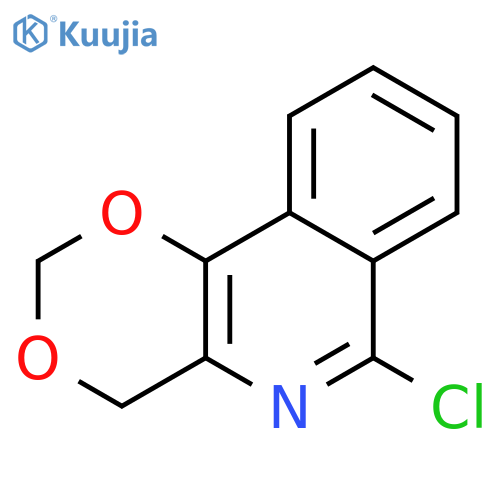 4H-1,3-Dioxino[5,4-c]isoquinoline,6-chloro- structure