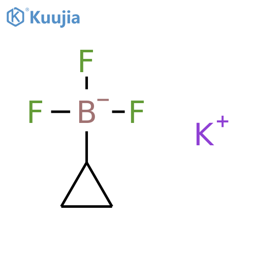 Potassium cyclopropyltrifluoroborate structure