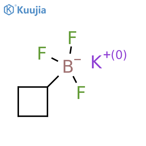 Potassium cyclobutyltrifluoroboranuide structure