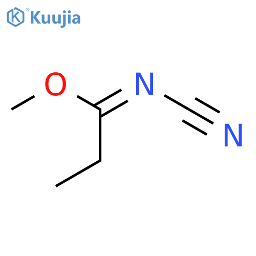 Methyl N-cyanopropanimidate structure