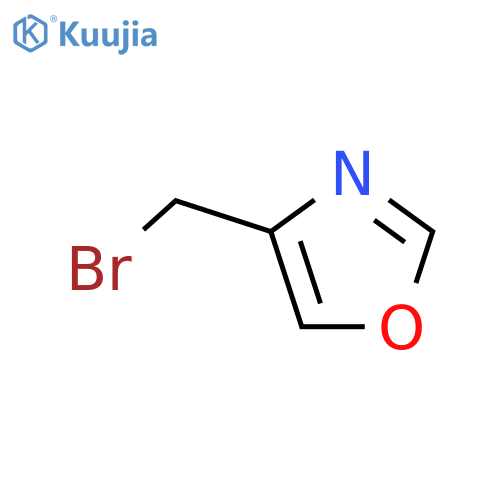 4-(Bromomethyl)oxazole structure