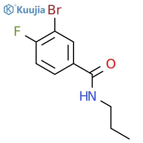 N-Propyl 3-Bromo-4-fluorobenzamide structure