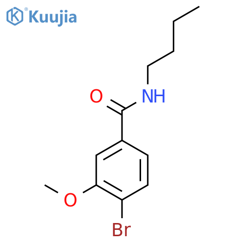 N-Butyl 4-Bromo-3-methoxybenzamide structure