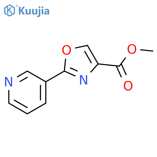 METHYL 2-(PYRIDIN-3-YL)OXAZOLE-4-CARBOXYLATE structure