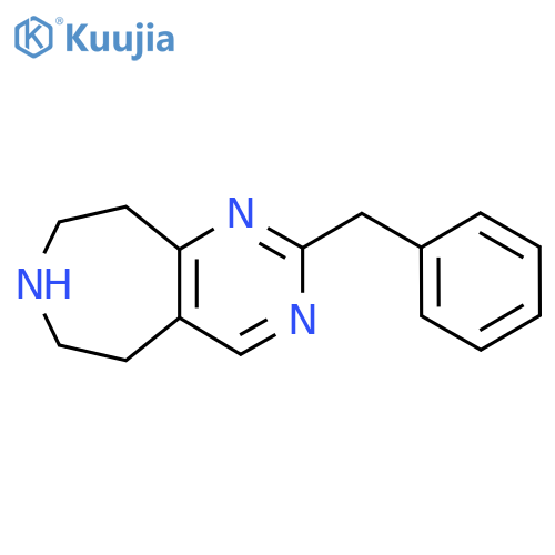 2-Benzyl-6,7,8,9-tetrahydro-5H-pyrimido[4,5-d]azepine structure