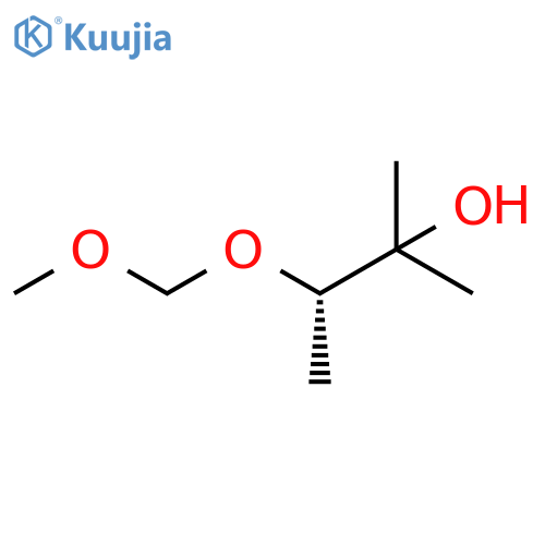 2-Butanol, 3-(methoxymethoxy)-2-methyl-, (S)- structure