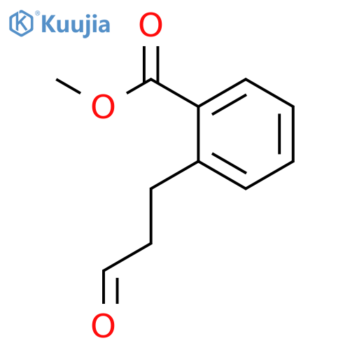 methyl 2-(3-oxopropyl)benzoate structure