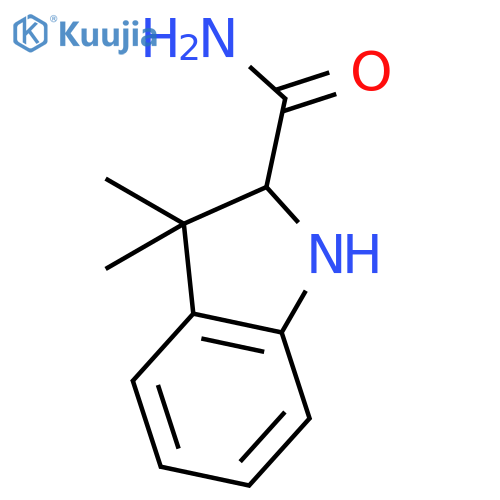 1H-Indole-2-carboxamide, 2,3-dihydro-3,3-dimethyl- structure