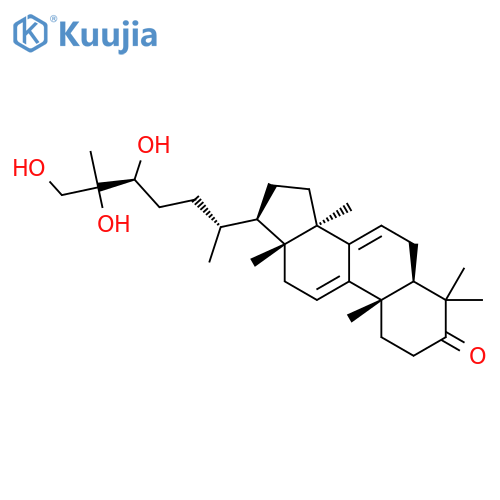 Ganodermanontriol structure