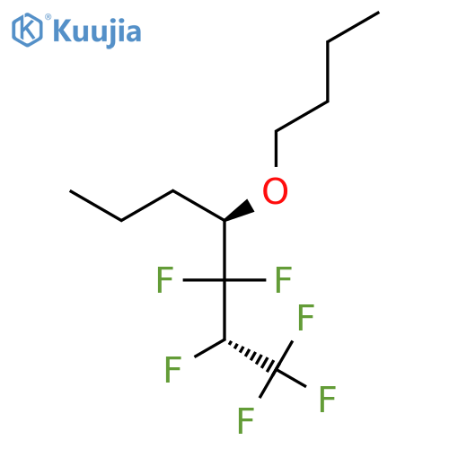 Heptane, 4-butoxy-1,1,1,2,3,3-hexafluoro-, (R*,R*)- structure