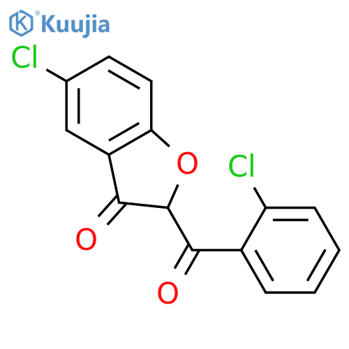 3(2H)-Benzofuranone, 5-chloro-2-(2-chlorobenzoyl)- structure