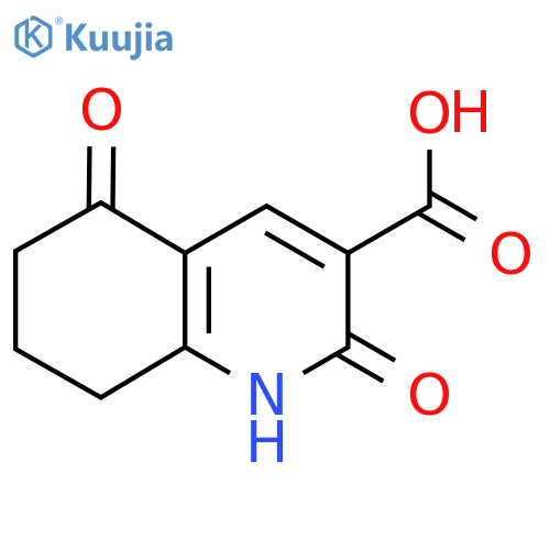 2,5-Dioxo-1,2,5,6,7,8-hexahydroquinoline-3-carboxylic acid structure