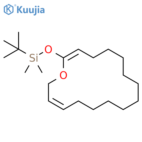 Silane, (1,1-dimethylethyl)dimethyl(oxacyclohexadeca-2,14-dien-2-yloxy)-, (E,Z)- (9CI) structure