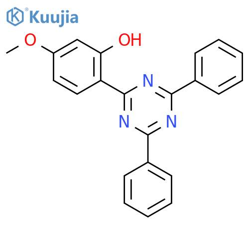2-(4,6-Diphenyl-1,3,5-triazin-2-yl)-5-methoxyphenol structure
