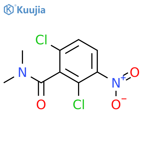Benzamide, 2,6-dichloro-N,N-dimethyl-3-nitro-, (±)- structure