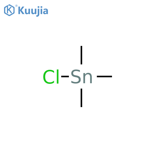 Trimethyltin chloride structure