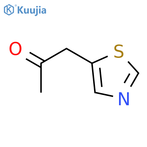 1-(1,3-thiazol-5-yl)propan-2-one structure
