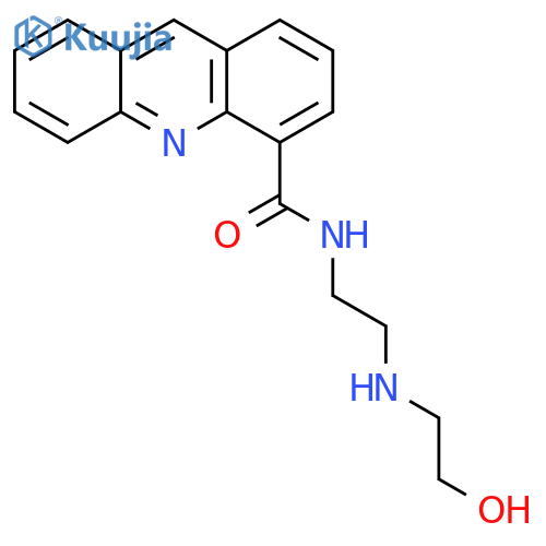 4-Acridinecarboxamide,N-[2-[(2-hydroxyethyl)amino]ethyl]- structure