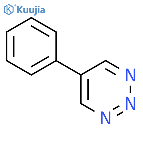 5-Phenyl-1,2,3-triazine structure