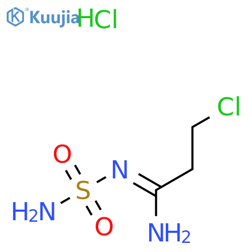 N-Sulphamyl-3-chloropropionamidine Hydrochloride structure