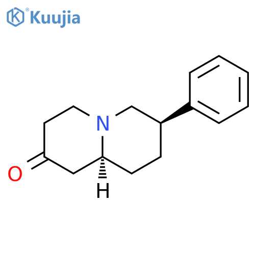 2H-Quinolizin-2-one, octahydro-7-phenyl-, trans- structure