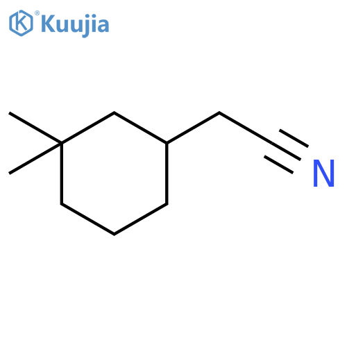 2-(3,3-dimethylcyclohexyl)acetonitrile structure