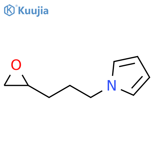 1-[3-(2-oxiranyl)propyl]-1H-Pyrrole structure