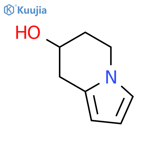 5,6,7,8-Tetrahydroindolizin-7-ol structure