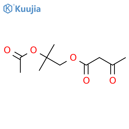 3-Oxobutanoic Acid 2-Acetoxy-2-methylpropyl Ester structure